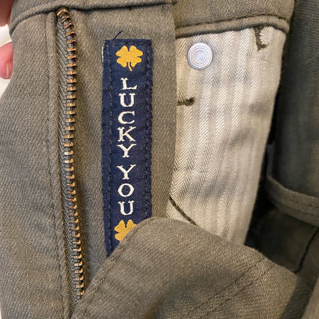 Lucky Brand Forest Green Jeans